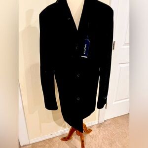 NWT Nautica button up Wool Coat 44r